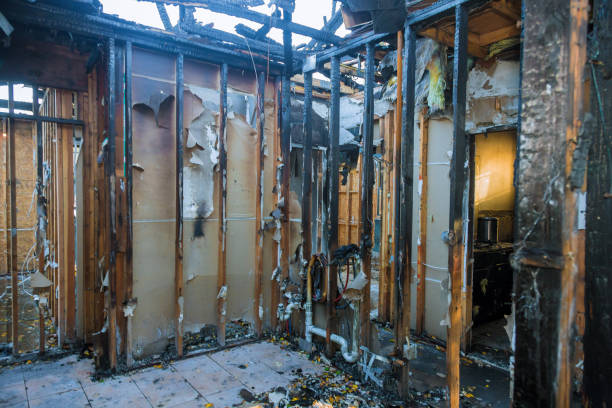 Professional Fire Damage Removal technician working in Connecticut, CT